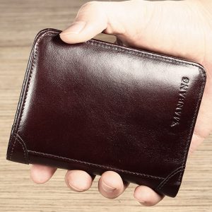 Men’s Trifold Genuine Leather Classic Wallet