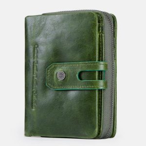 Genuine Leather Multifunctional Anti-theft Wallet