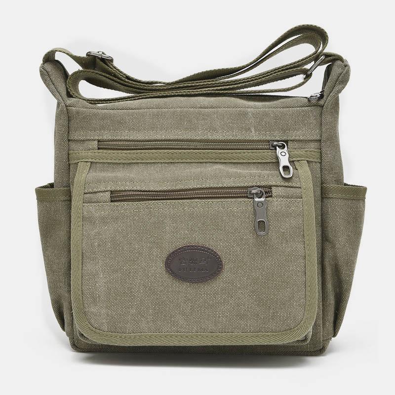 Multi-Pocket Outdoor Sports Shoulder Crossbody Bag