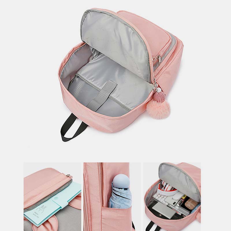 High Capacity Cute Bunny Backpack