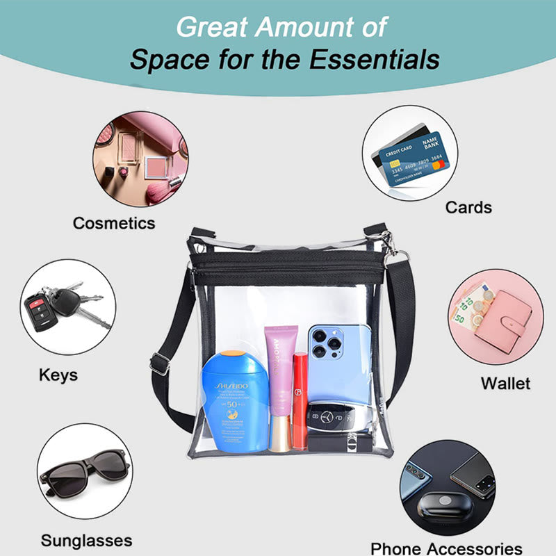 Crossbody Bag For Outdoor Activities Portable Waterproof PVC Bag