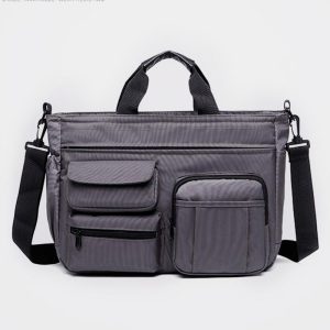 Water-Resistant Multifunctional Crossbody Laptop Handbag