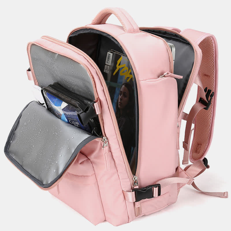 Multi-Pocket Backpack for Women Girls Travel Laptop Backpack College Bookbag