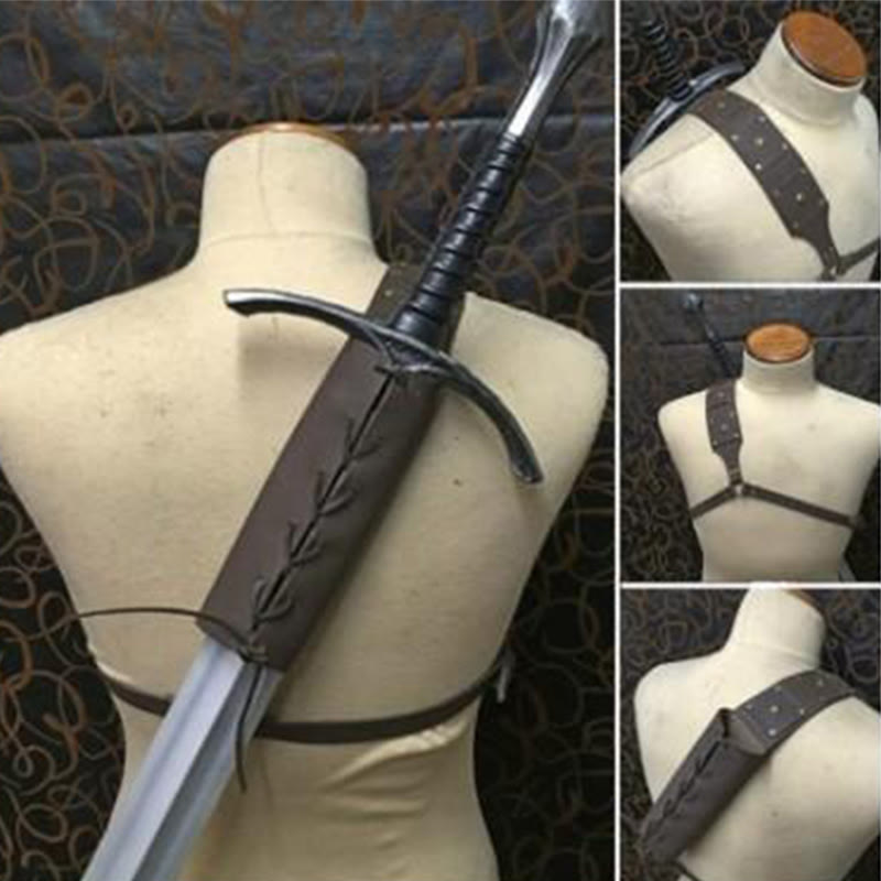 Holster For Men Medieval Retro Sword Suit Outdoor Fencing Protective Cover