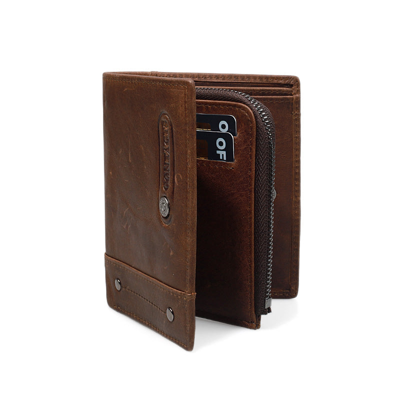 Large Capacity Leather Wallet