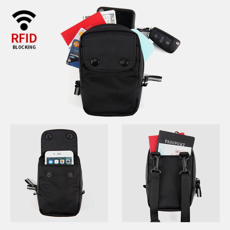 RFID Waterproof Anti-Theft Crossbody Phone Bag