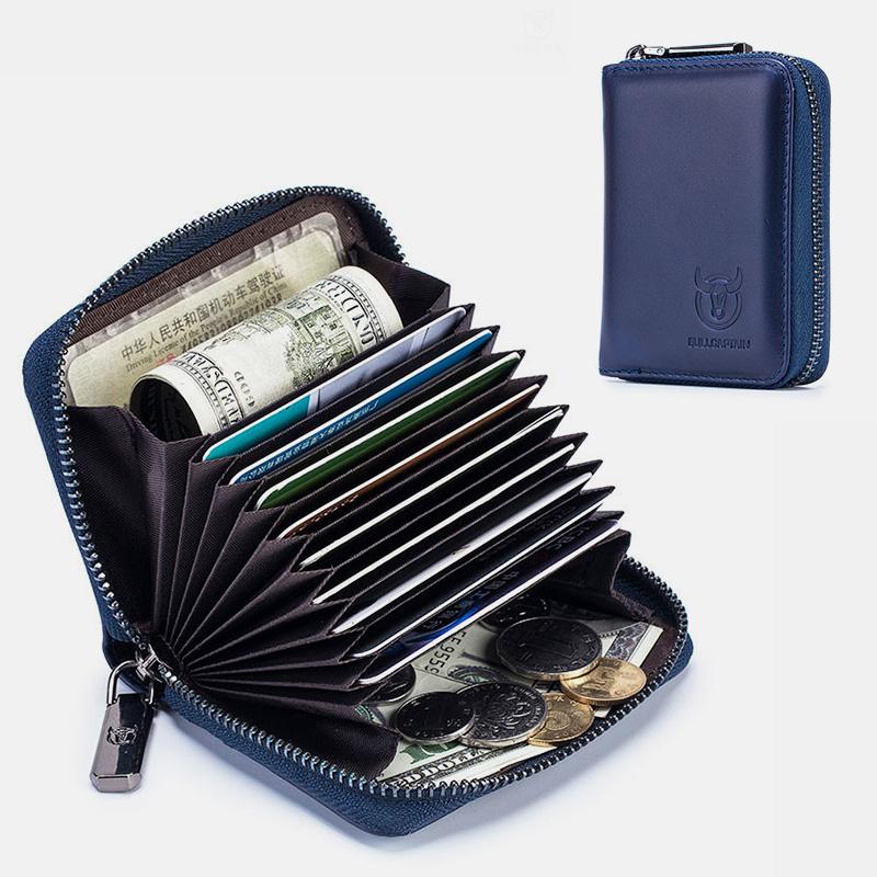 Real Leather Multifunctional Card Holder