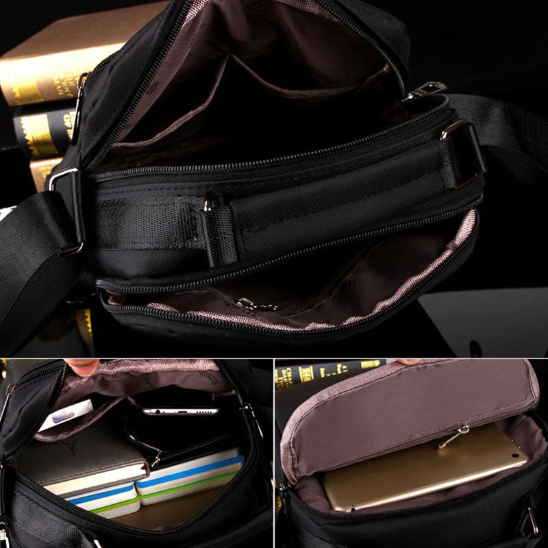 Casual Multifunctional Waterproof Messenger Bag