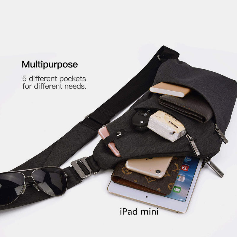 Anti-theft Waterproof Sling Bag