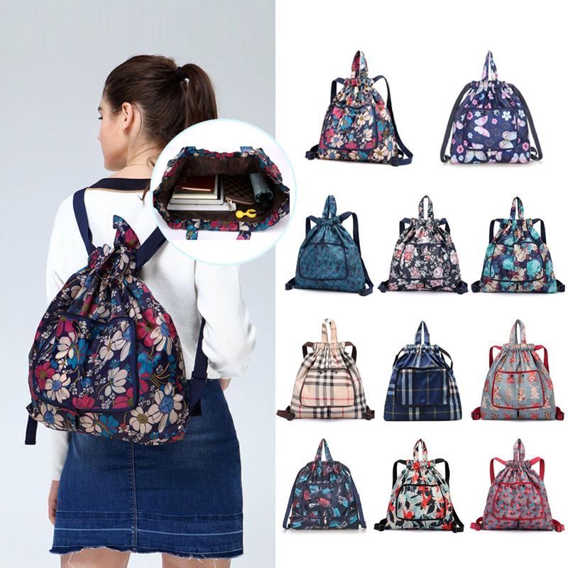 Multifunctional Foldable Backpack With Lanyard