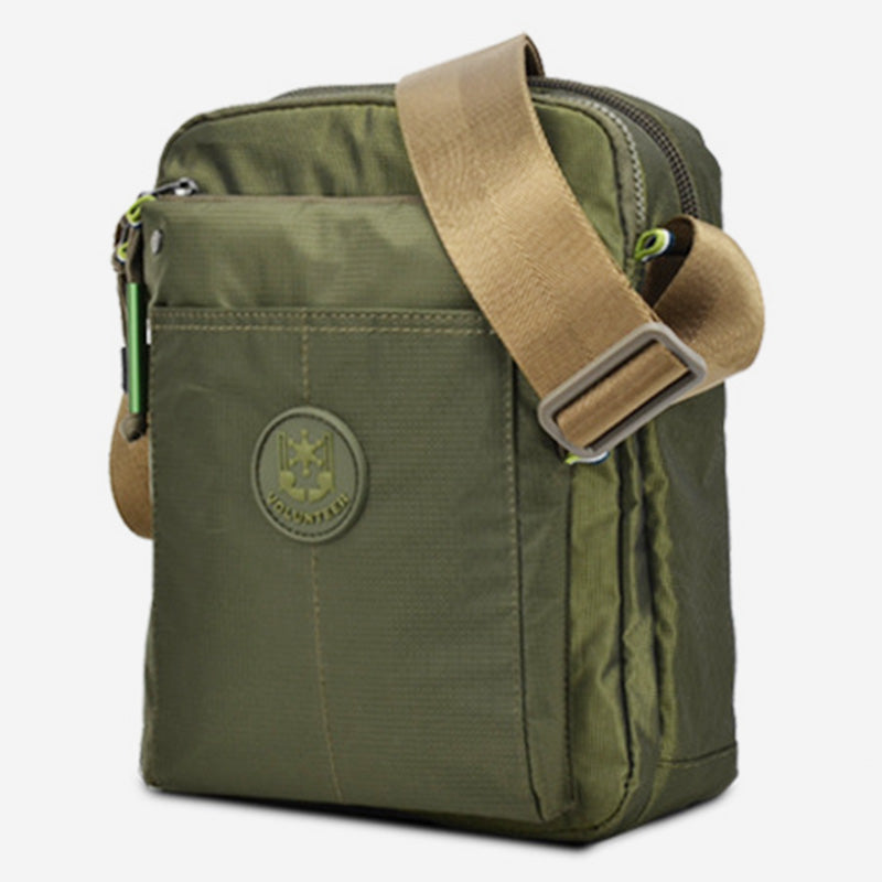 Waterproof Multifunctional Vintage Messenger Bag 