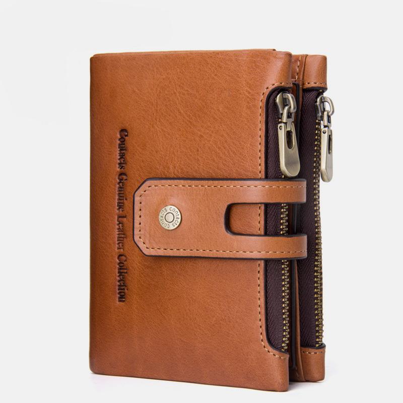 Genuine Leather Casual Vintage Wallet