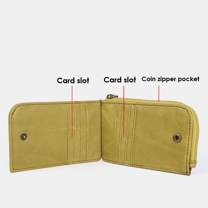 RFID Anti-theft Vintage Wallet Card Holder