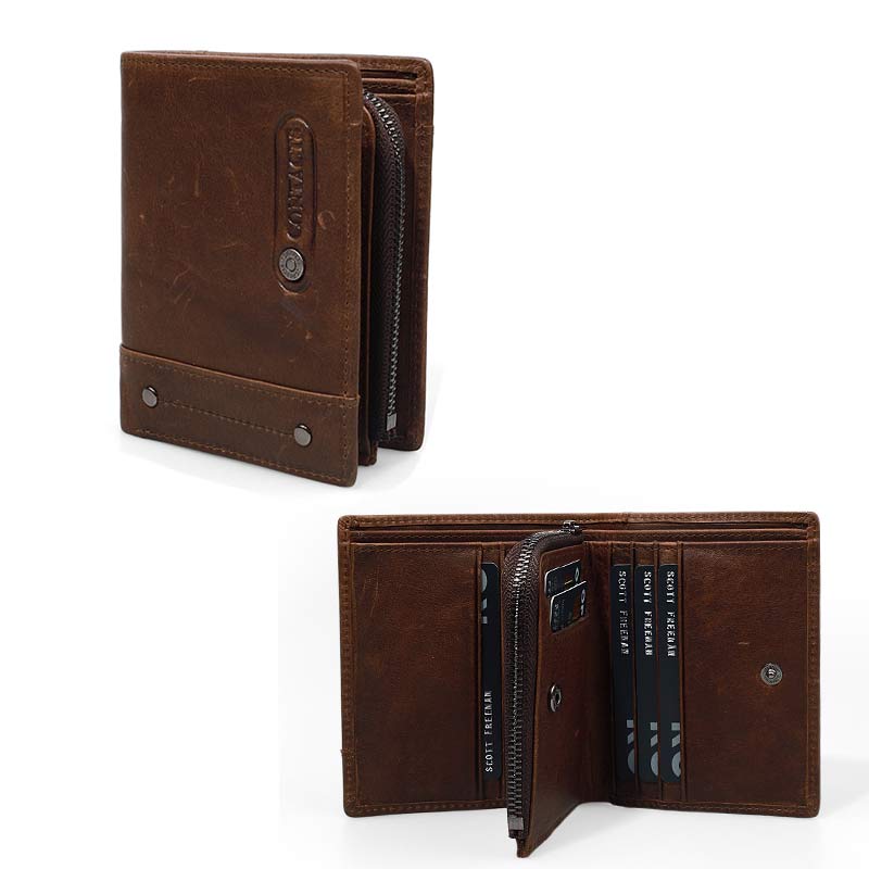 Large Capacity Leather Wallet