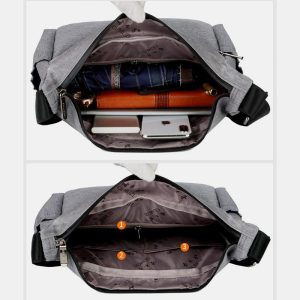 Multi-Function Large Capacity Water-Resistant Crossbody Bag