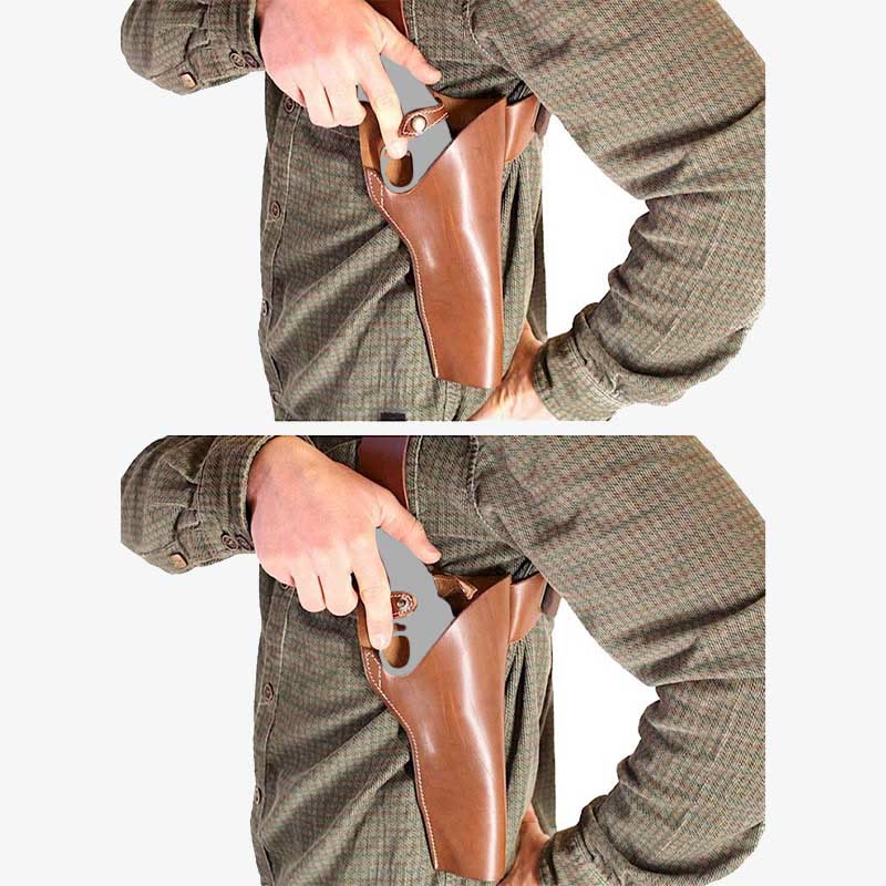 Medieval Leather Shoulder Holster For Men Underarm Armpit Bag