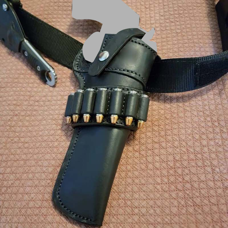 Western Holster For Cosplay Medieval Leather Concealed Protective Holster