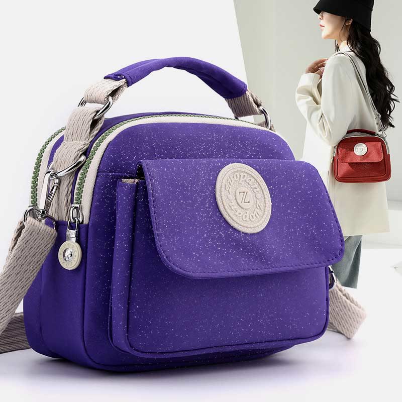 Top-Handle Bag For Women Simple Anti-Splash Portable Shoulder Bag