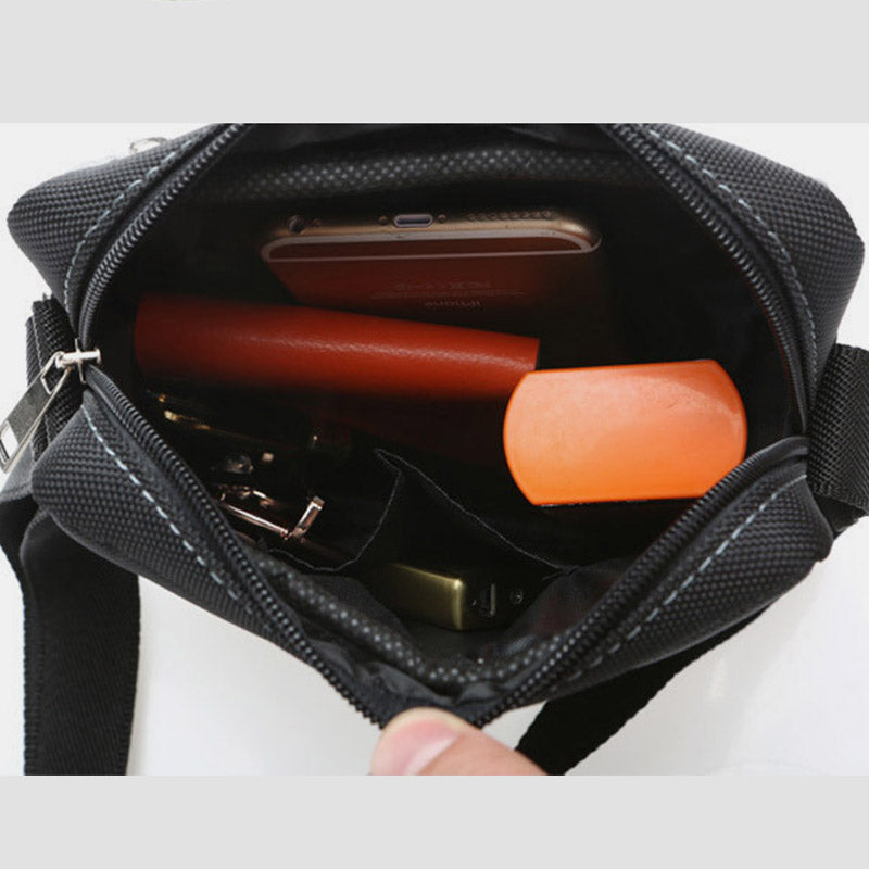 Casual Multi-Pocket Waterproof Messenger Bag