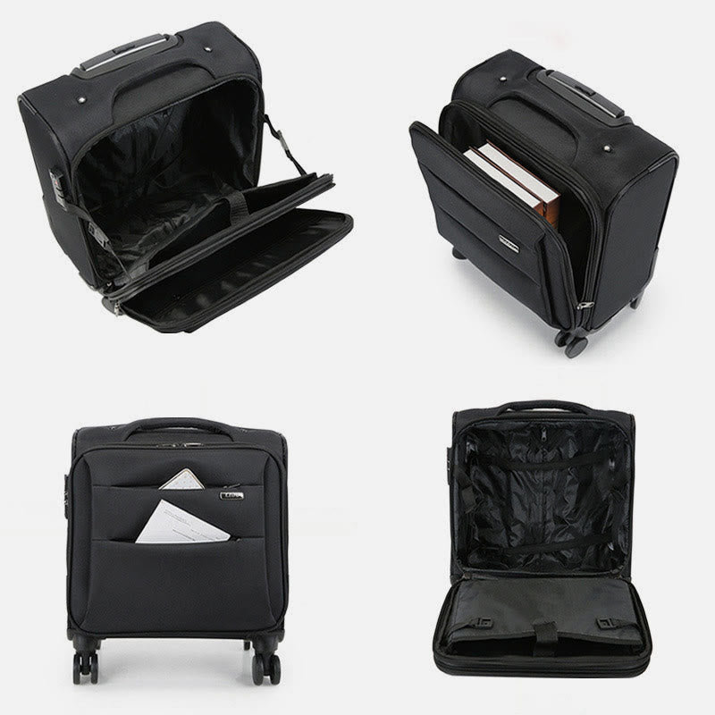 Small Luggage Trolley Case Multifunctional Oxford Wheel Bag For Travel