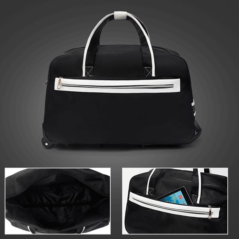 Pull Rod Luggage Women Men Minimalist Business Trip Duffel Bag