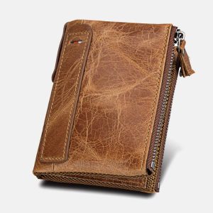 Men’s Genuine Leather RFID Wallet