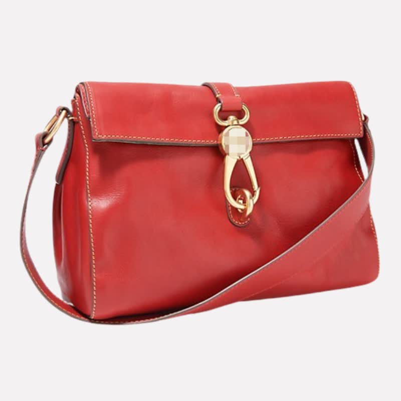 Fashion Leather Handbag for Women Small Casual Shoulder Bag Satchel