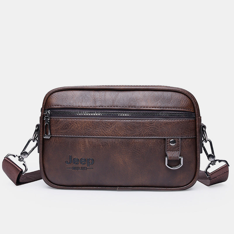 Small Crossbody Shoulder Bag for Men Hand Pouch Clutch Wrist Bag