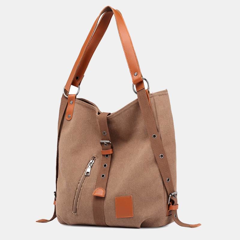 Large Capacity Multifunctional Retro Tote Bag