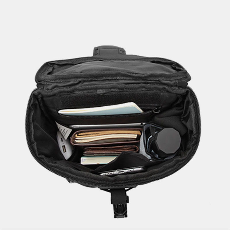 Water-Resistant Sling Bag With USB Charging Port