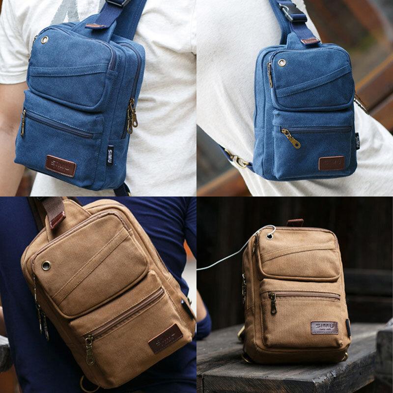 Large Capacity Multi-Purpose Casual Crossbody Bag Chest Bag