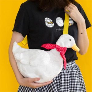 Plush Duck Cute Crossbody Bag