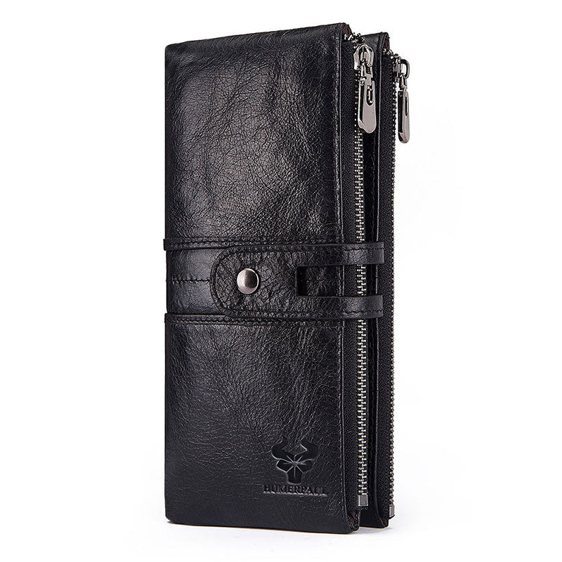 Genuine Leather Large Capacity Wallet