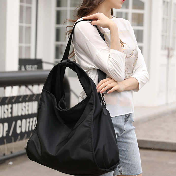 Women Top-Handle Satchel Large Capacity Ligthweight Hobo Handbag Tote Crossbody Bag