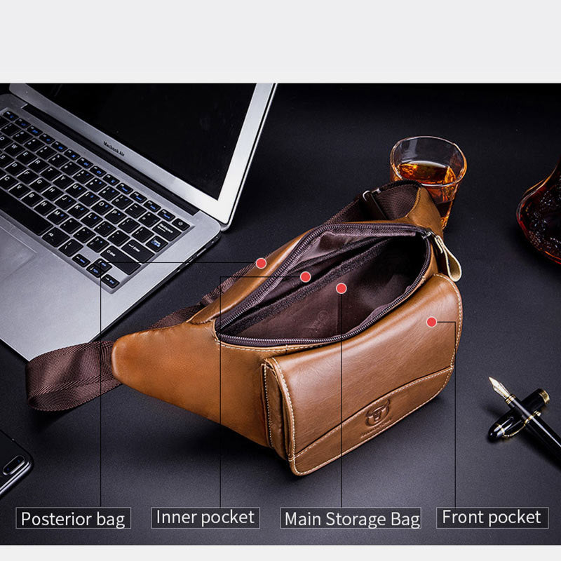 Lightweight Business Elegant Sling Bag Waist Bag