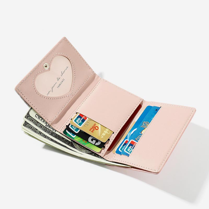 Multifunctional Flower Printing Wallet