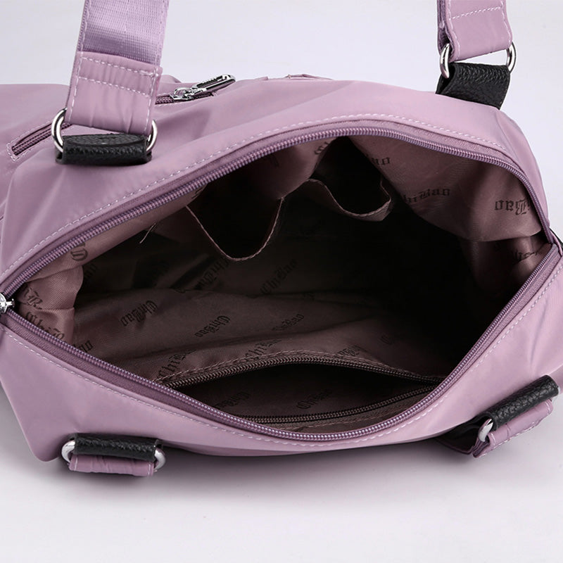 Women’s Nylon Shoulder Bag LIghtweight Waterproof Tote Casual Work Bag Purse