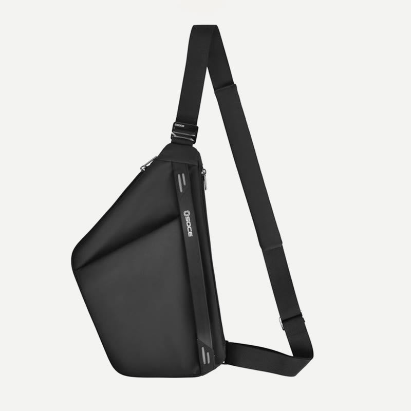 Sling Bag For Men Casual Shopping Waterproof Crossbody Day Pack