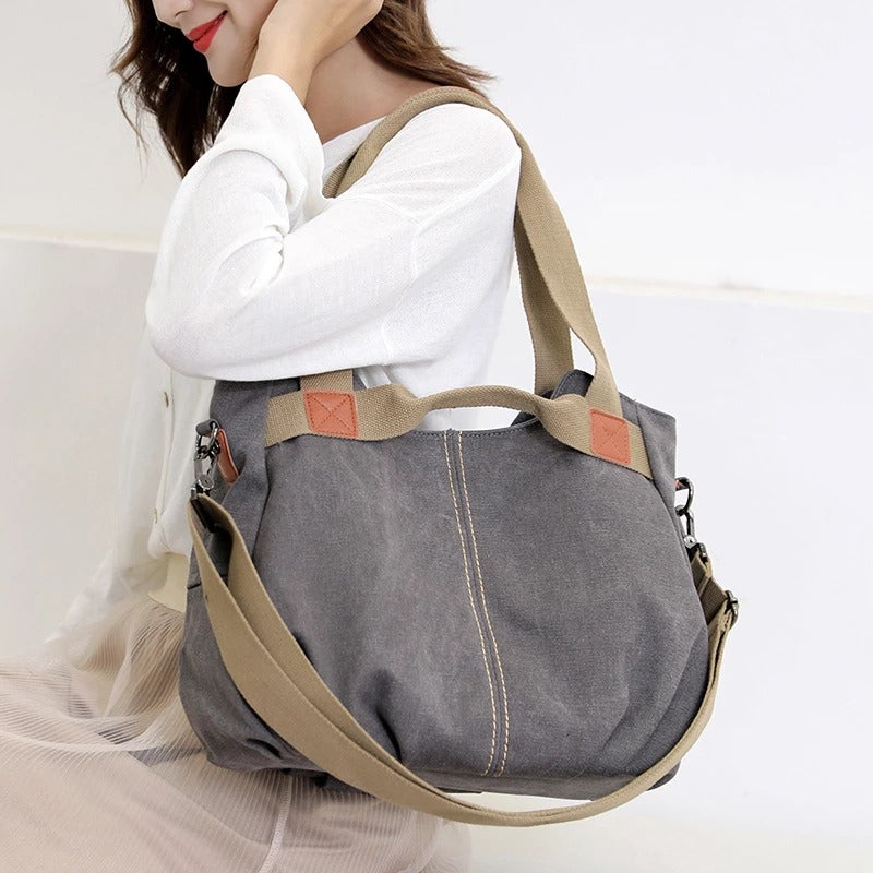 Canvas Shoulder Large Capacity Messenger Bag