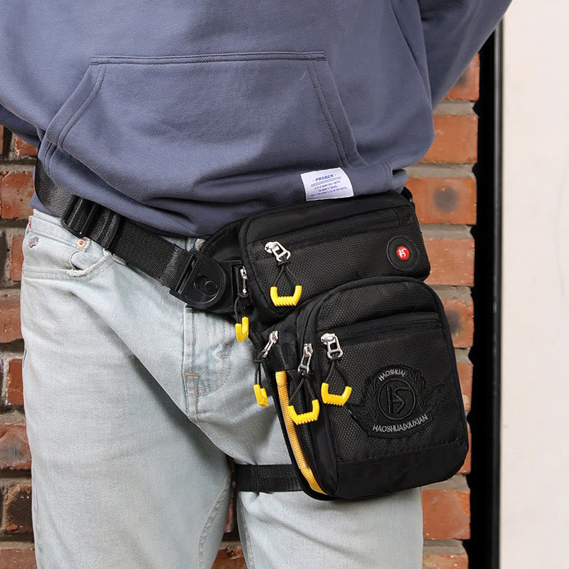 Anti-theft Waist Bag Outdoor Tactical Men Nylon Leg Bag