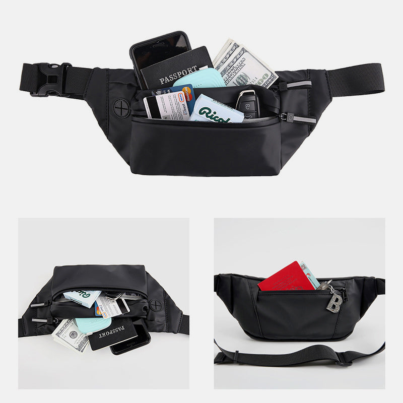 Waist Bag for Women Men Waterproof Large Chest Bag Sling Bag