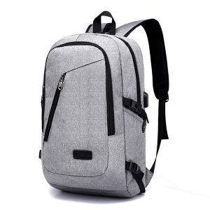 Anti-theft Travel Business Backpack with Lock and USB Charging Port