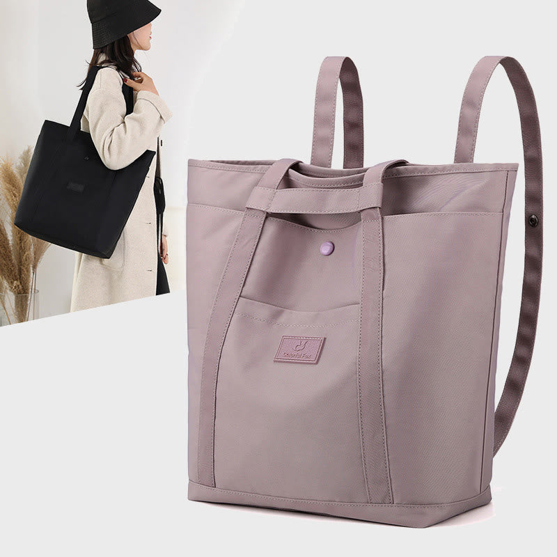 Tote Bag For Women Lightweight Waterproof Multifunctional Nylon Handbag