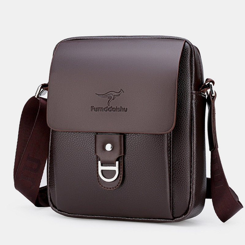 Large Capacity Retro Business Crossbody Bag