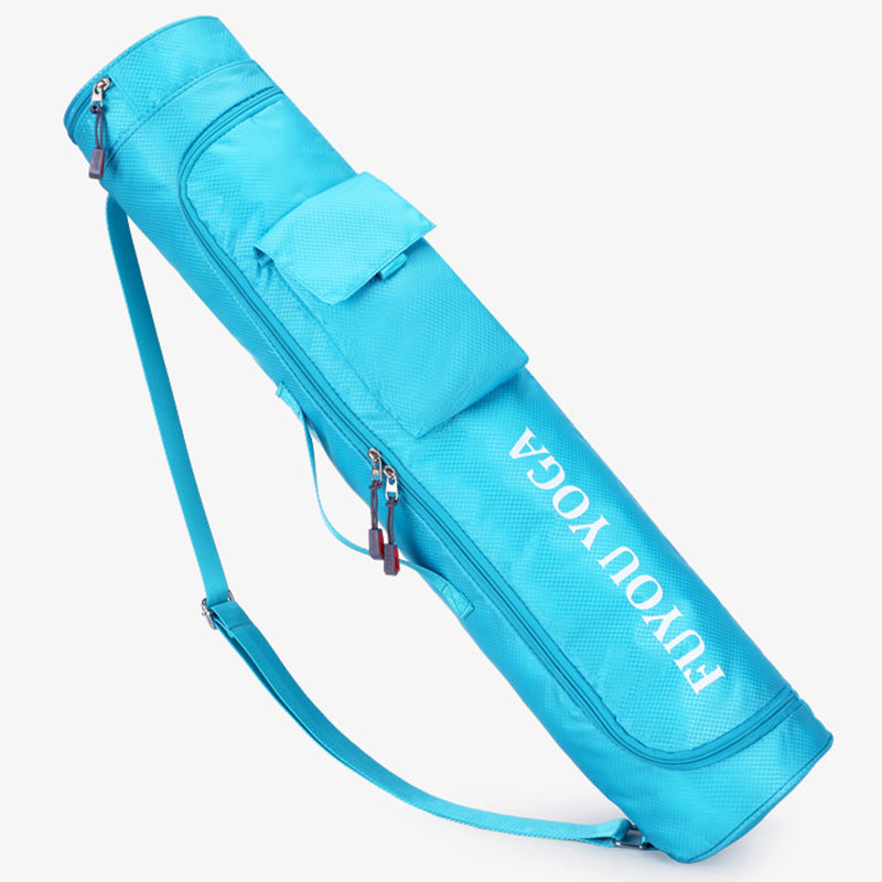 Waterproof Full Zip Yoga Mat Bag Carrier with Adjustable Strap Storage Pocket